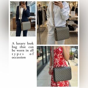 📍SOLD📍Elegant Luxury Gray Crossbody Bag